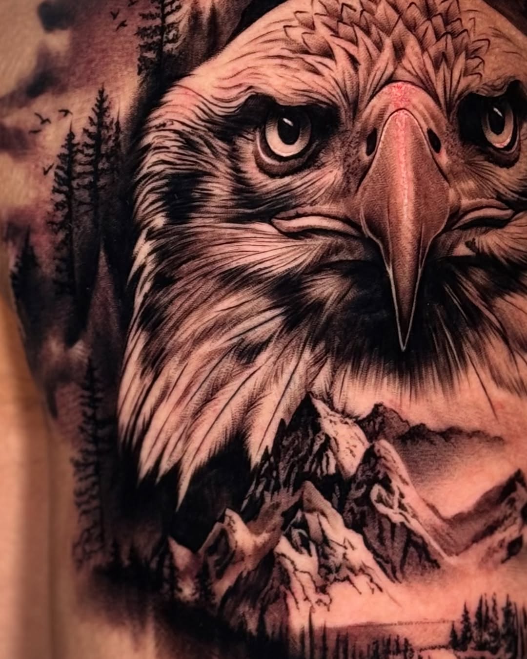 Tattoo by @rendertattoo β realism, black_and_grey