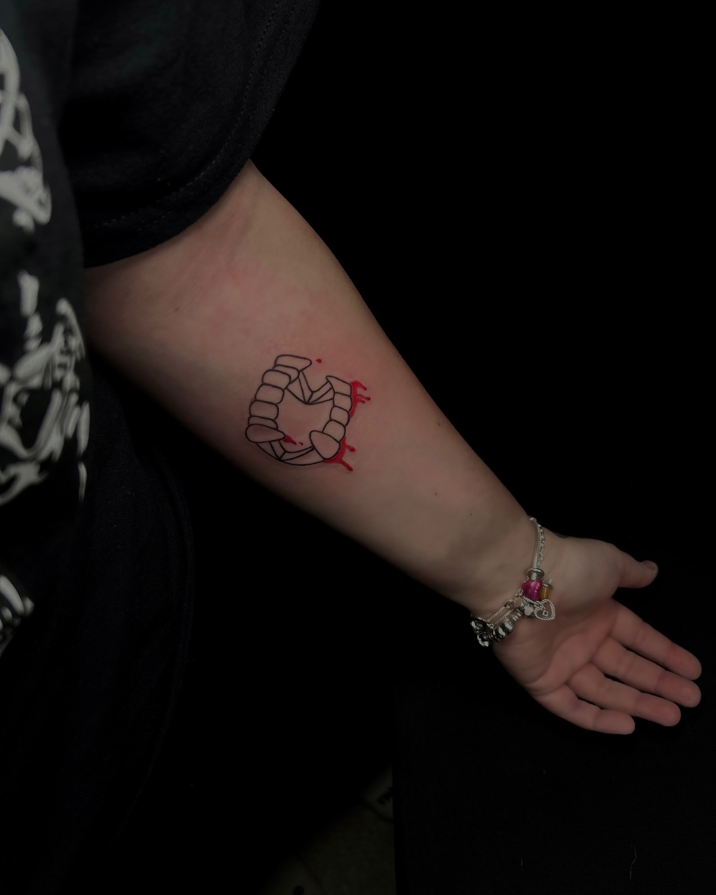 Tattoo by @inkednlashed_ — geometric