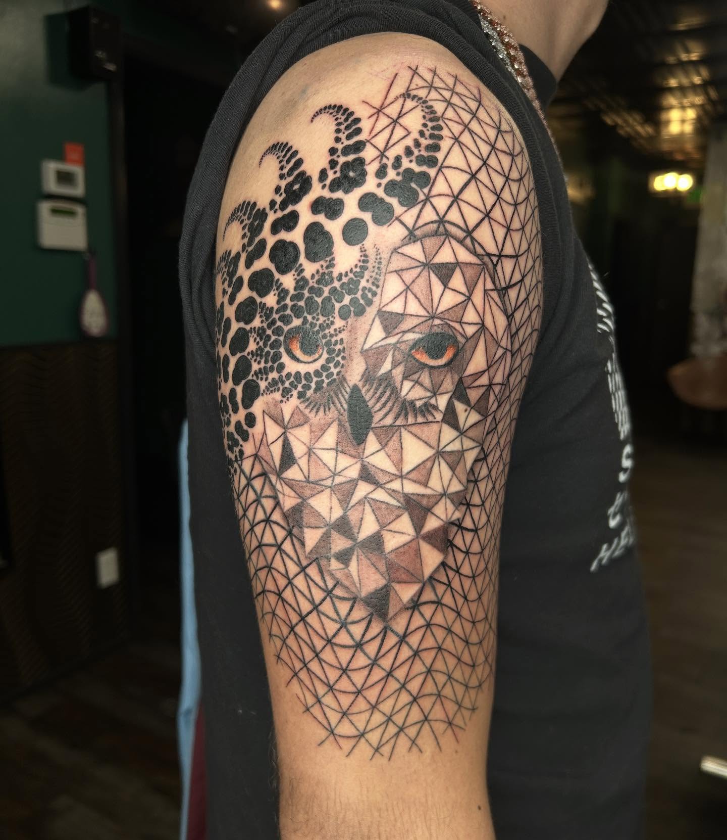 Tattoo by @kattoo_tattoo_ — geometric
