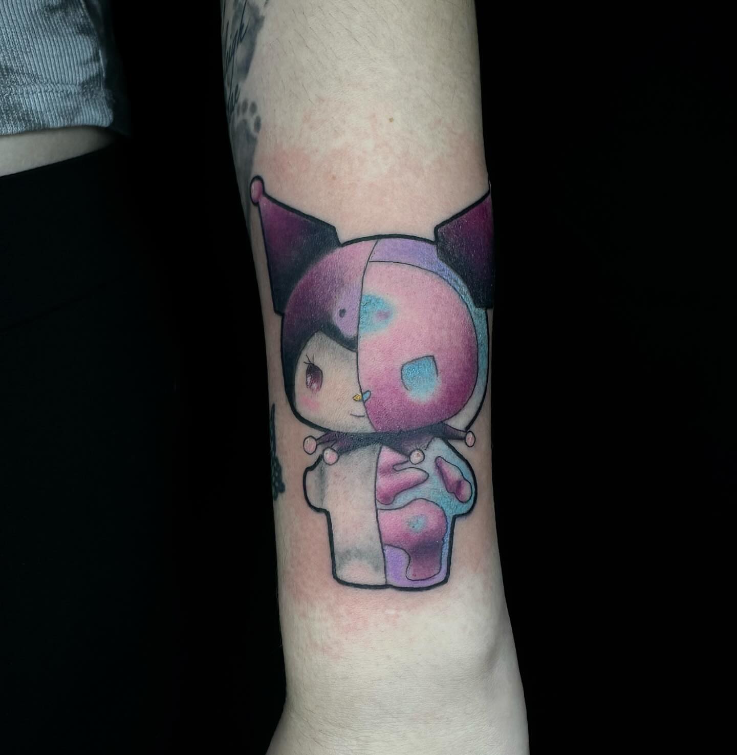 Tattoo by @forbidden_skin_designs — anime