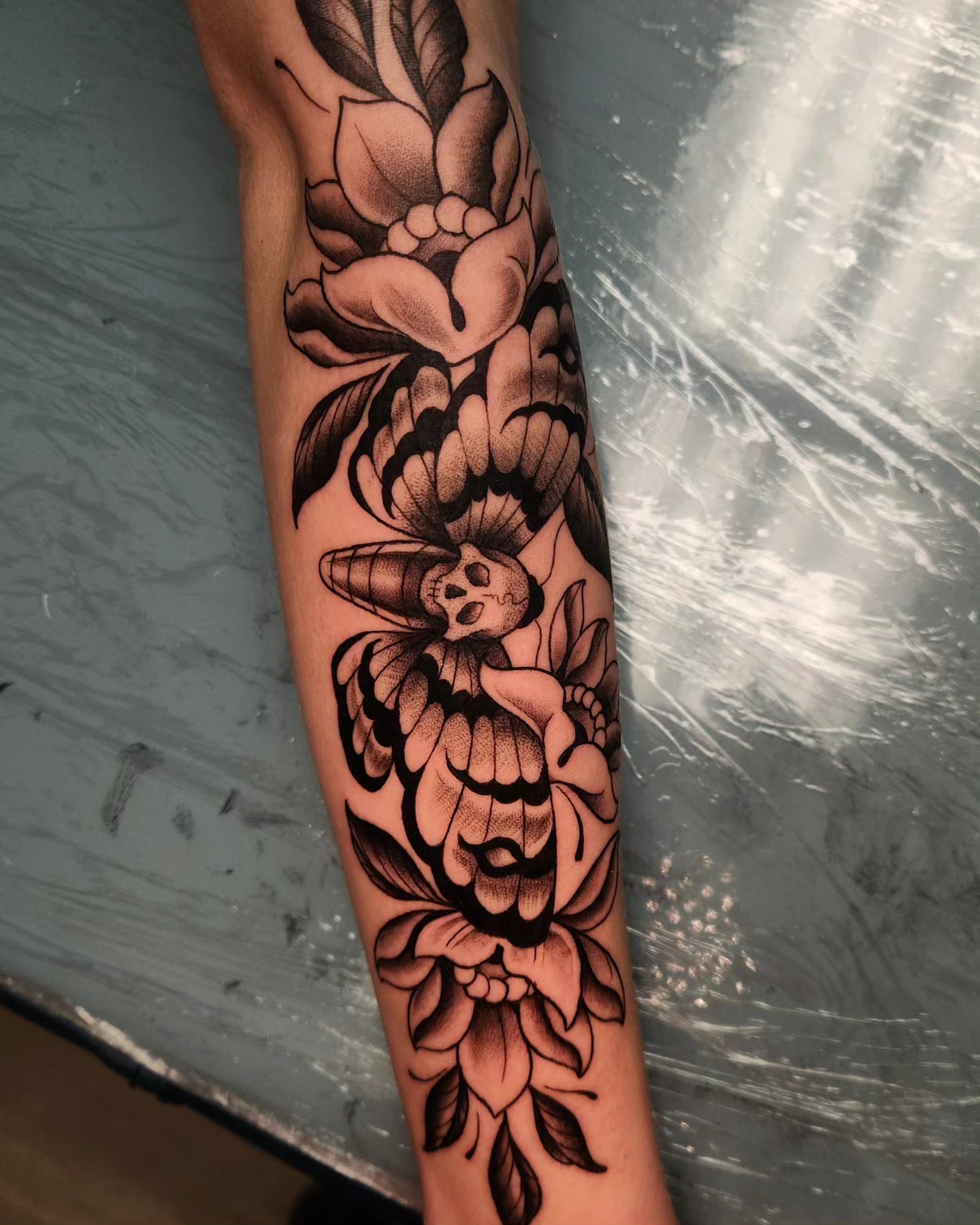 Tattoo by @art_gavvo — american_traditional, black_and_grey