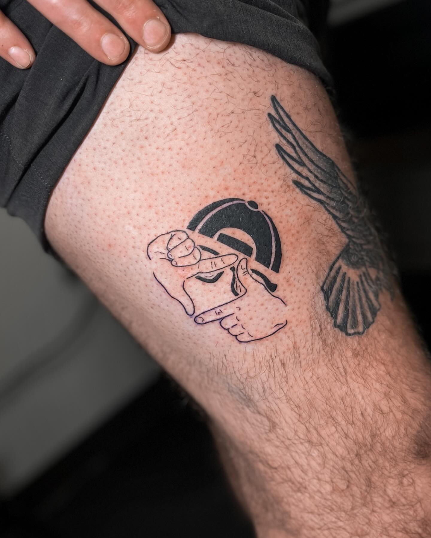 Tattoo by @katlyne_j — black_and_grey
