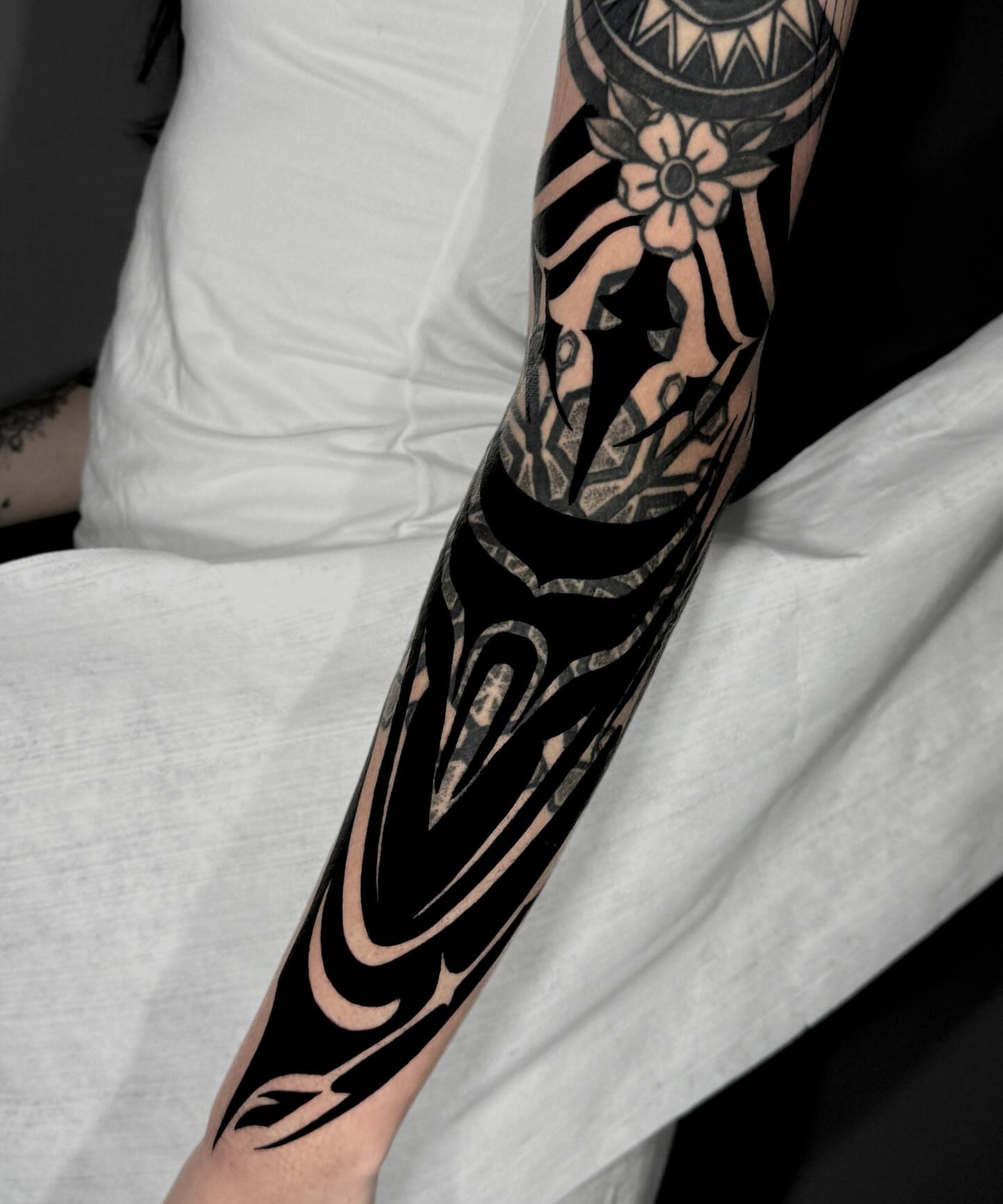 Tattoo by @tivengomez — tribal