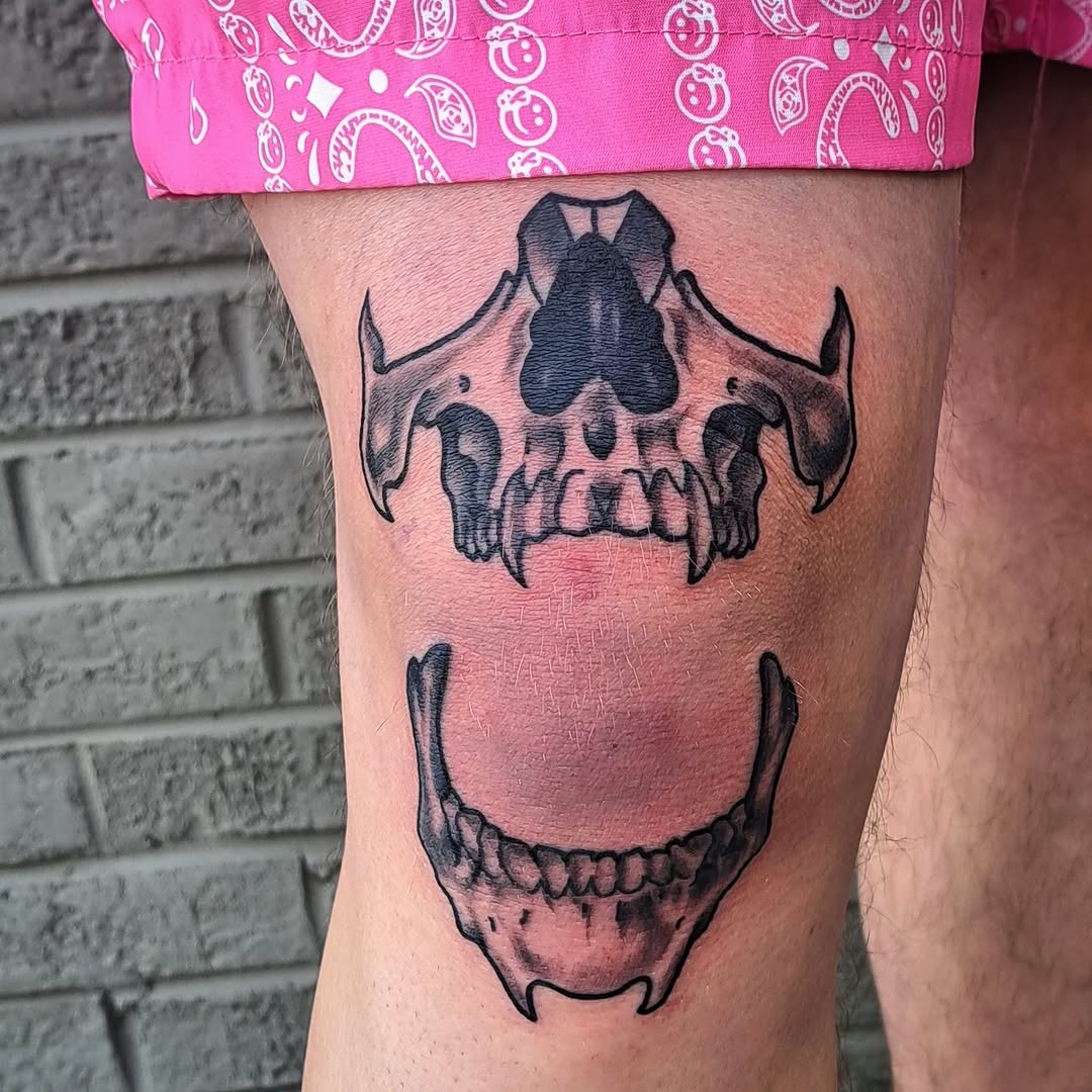 Tattoo by @snakemincey — black_and_grey, realism