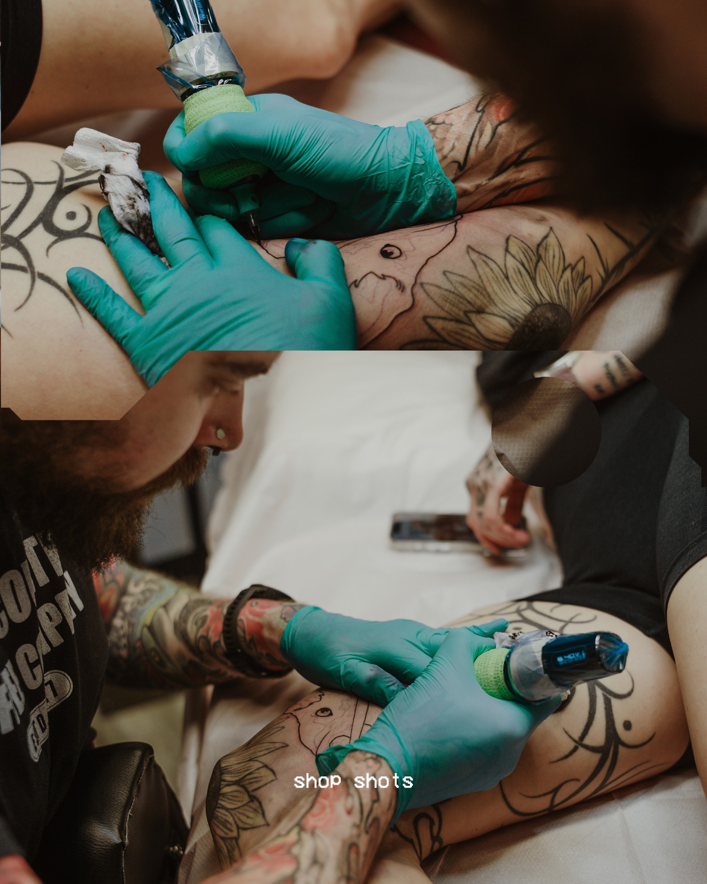 Tattoo by @chrisdobransky — black_and_grey