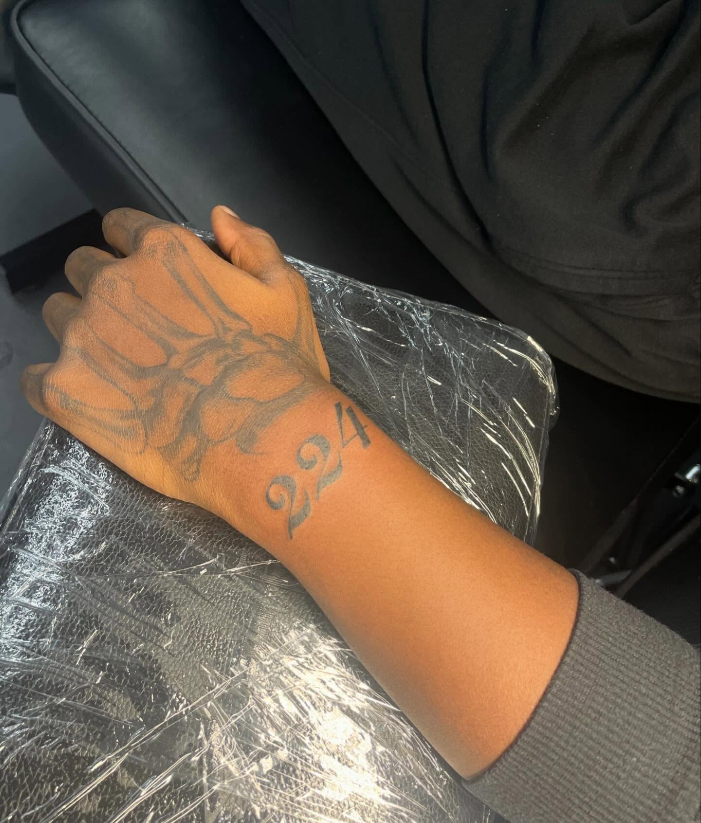 Tattoo by @inkwjuju β black_and_grey