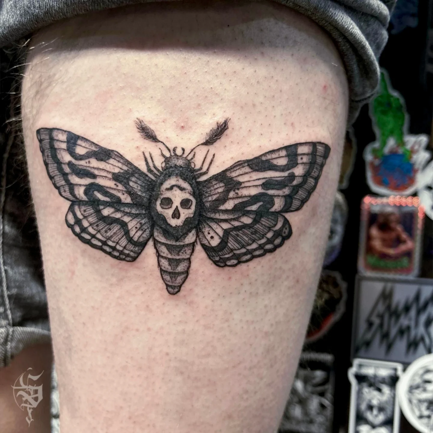 Tattoo by @foxhead_tattoo — black_and_grey, realism