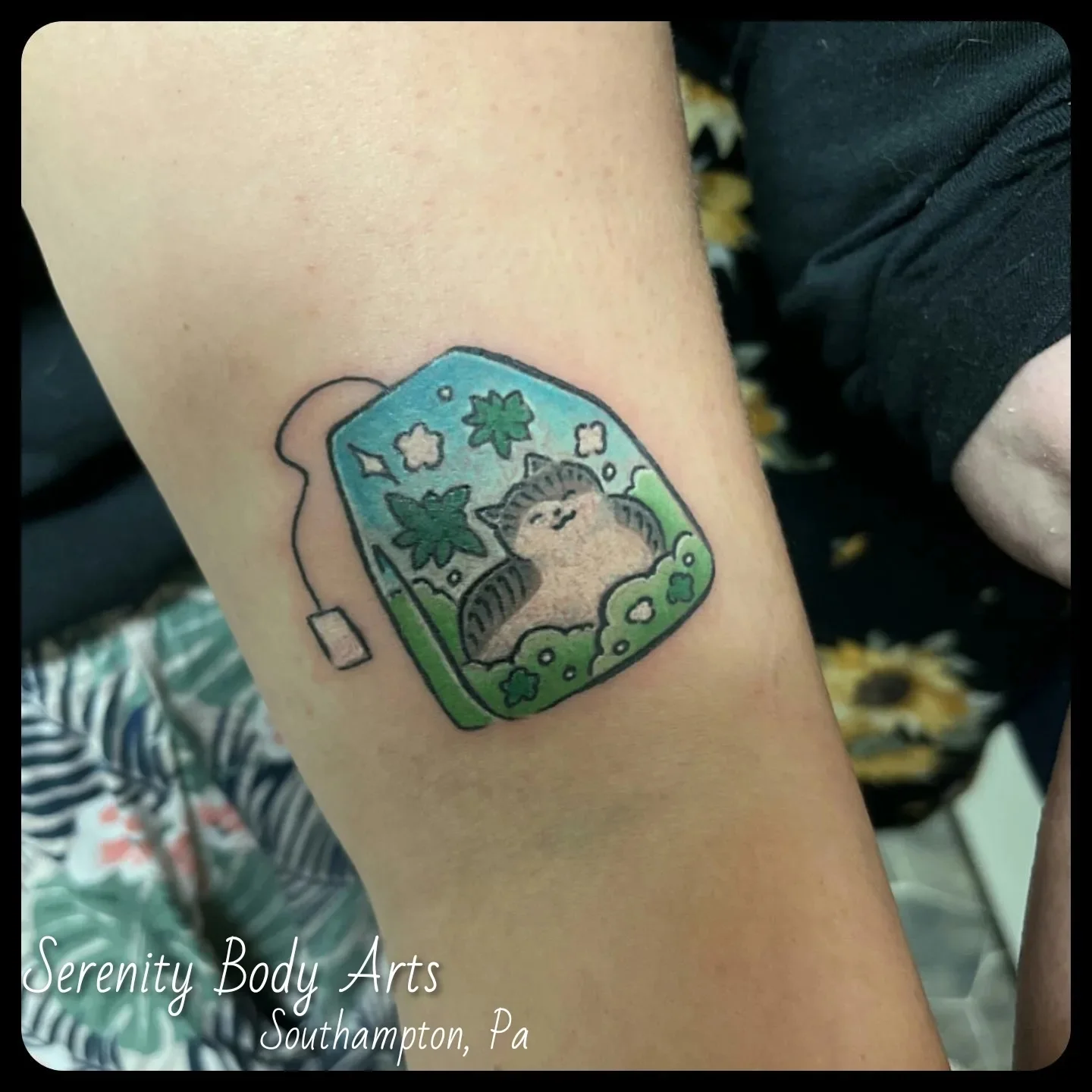 Tattoo by @nason_dilts_tattoo — dotwork, illustrative