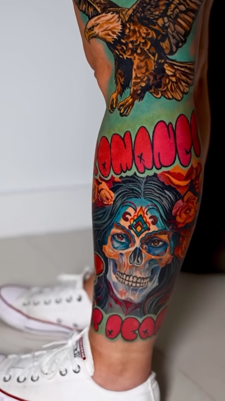 Tattoo by @locodharma — neo_traditional, realism