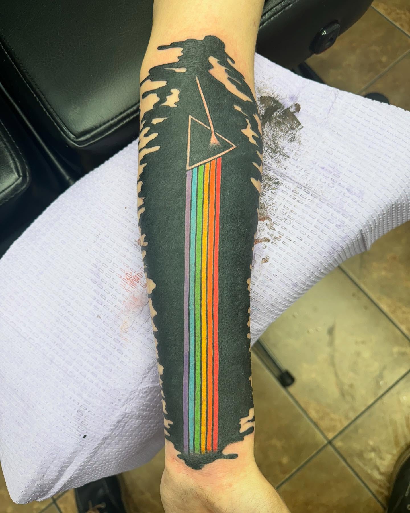 Tattoo by @markgalvan — geometric