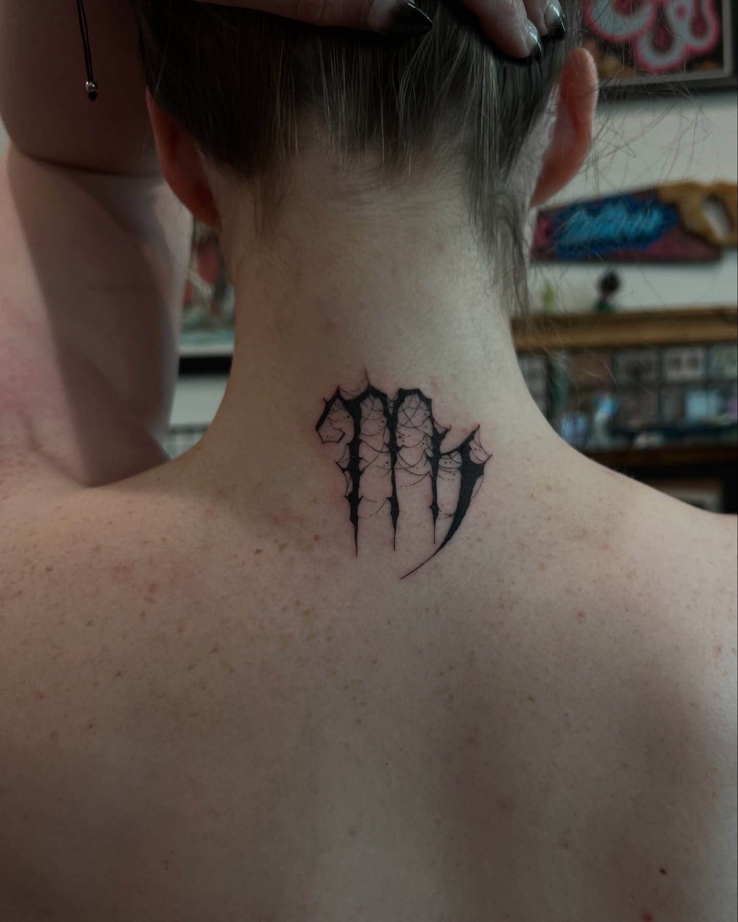 Tattoo by @permanentsticker β black_and_grey