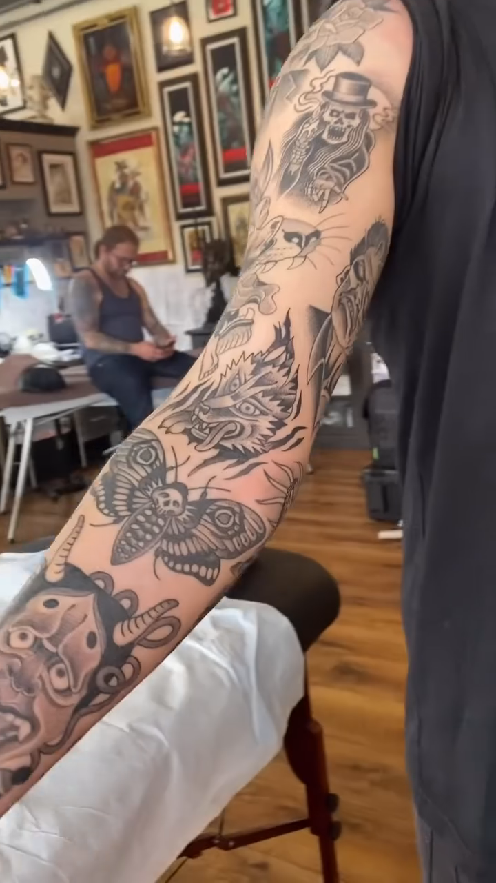 Tattoo by @ben_cheesewht โ black_and_grey, realism