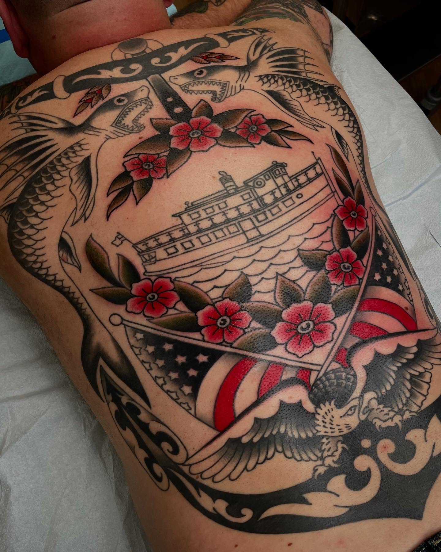 Tattoo by @krystendae — american_traditional