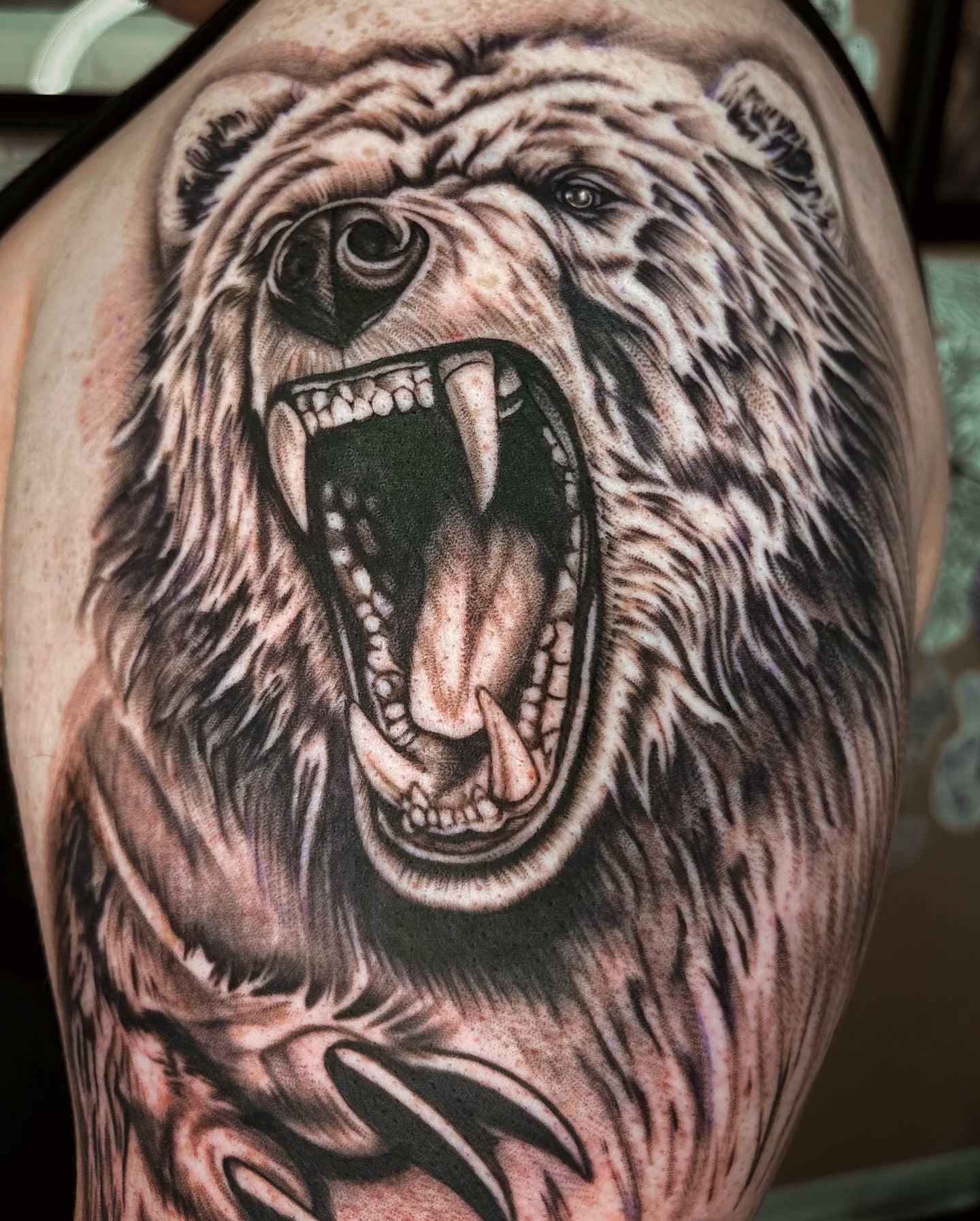 Tattoo by @b.b.tattoos — realism, black_and_grey