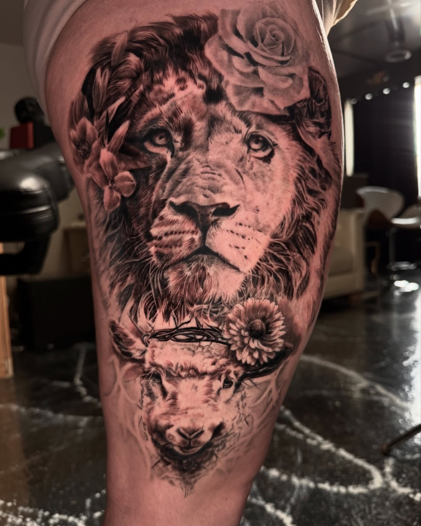 Tattoo by @timmy_vandroff — realism, black_and_grey