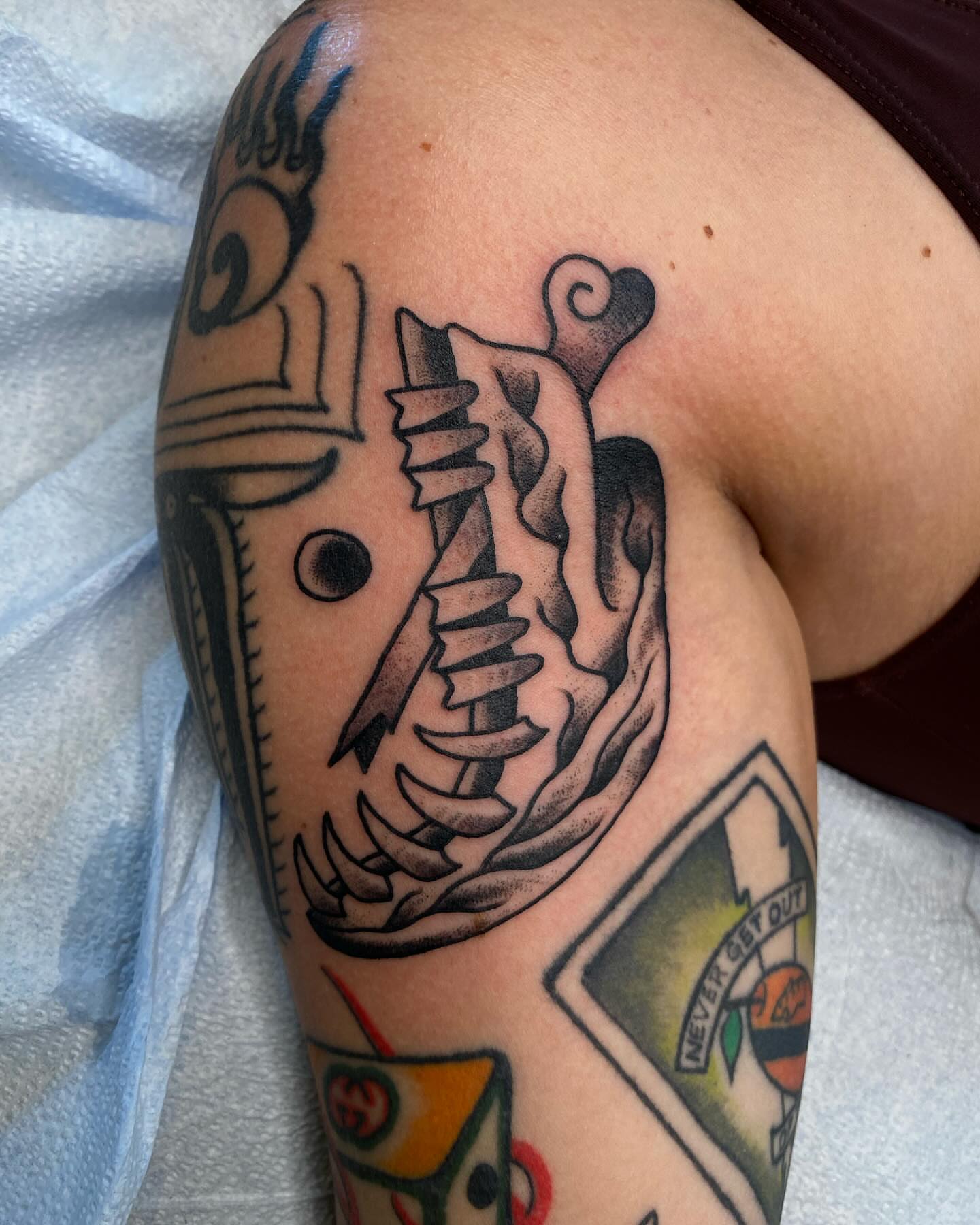 Tattoo by @seektheroots — american_traditional