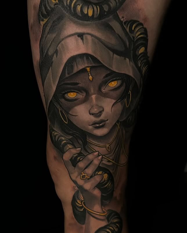 Tattoo by @andechambers — dark_realism