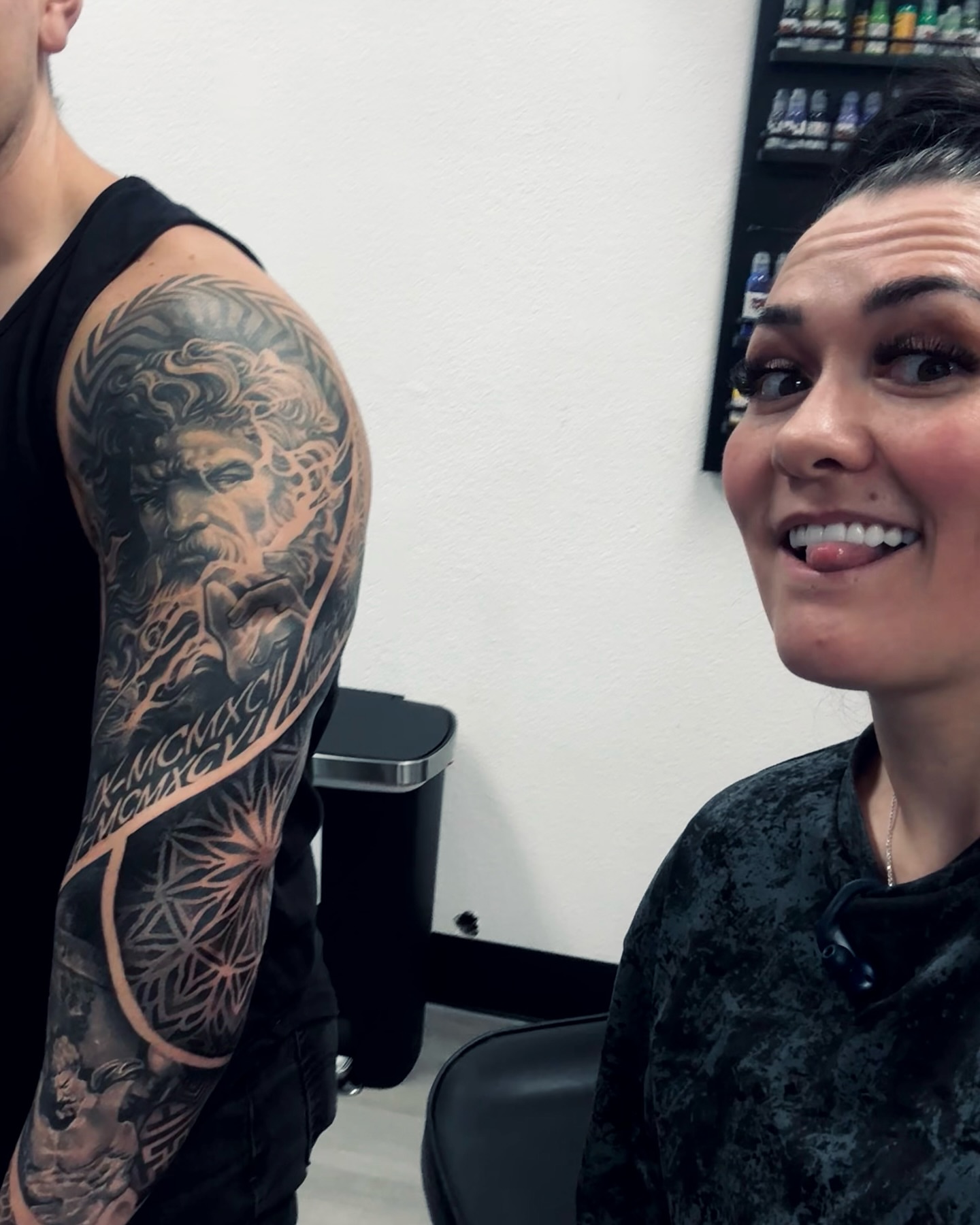 Tattoo by @danaratattoos — black_and_grey, realism