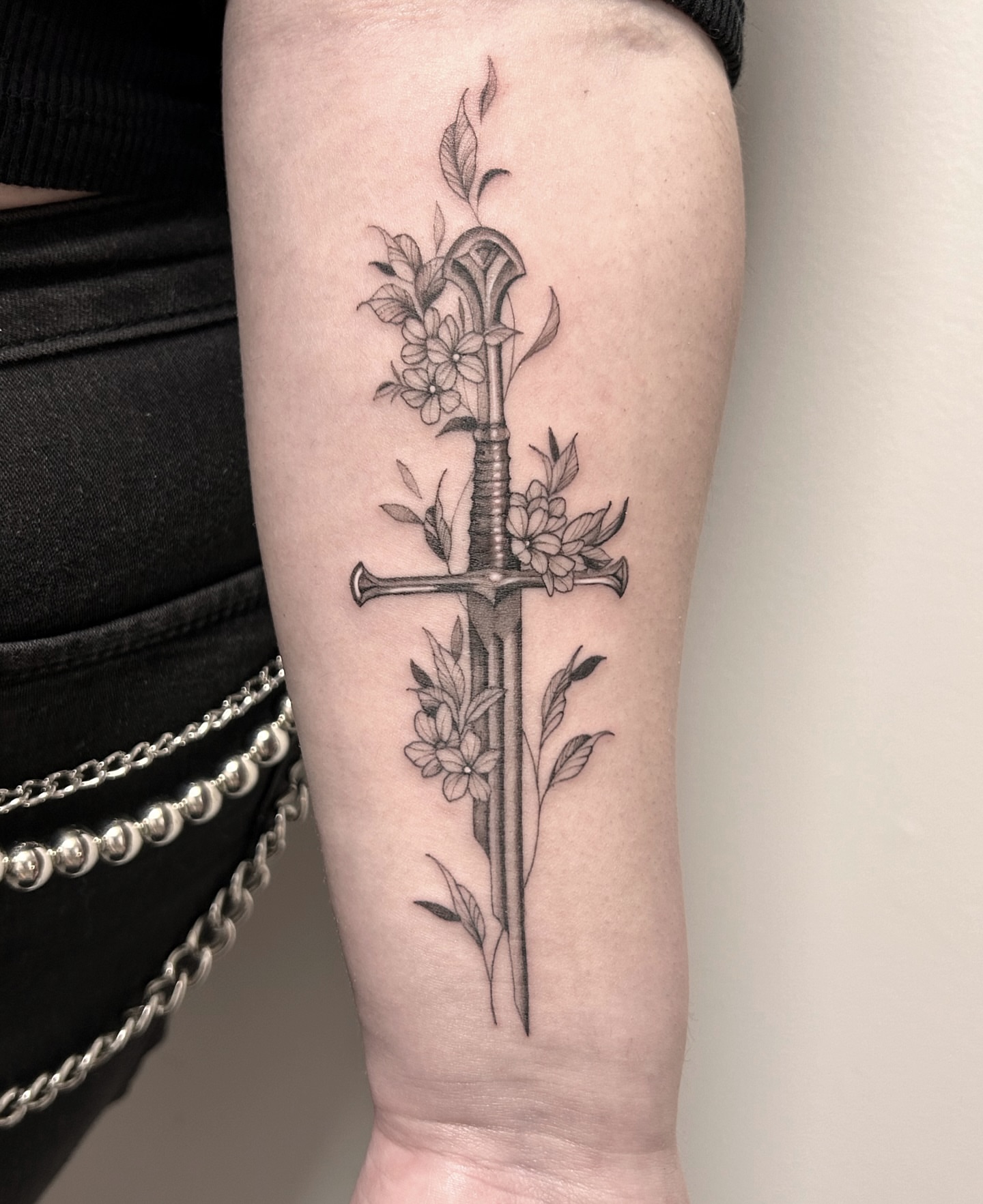 Tattoo by @jxrtattoos — black_and_grey