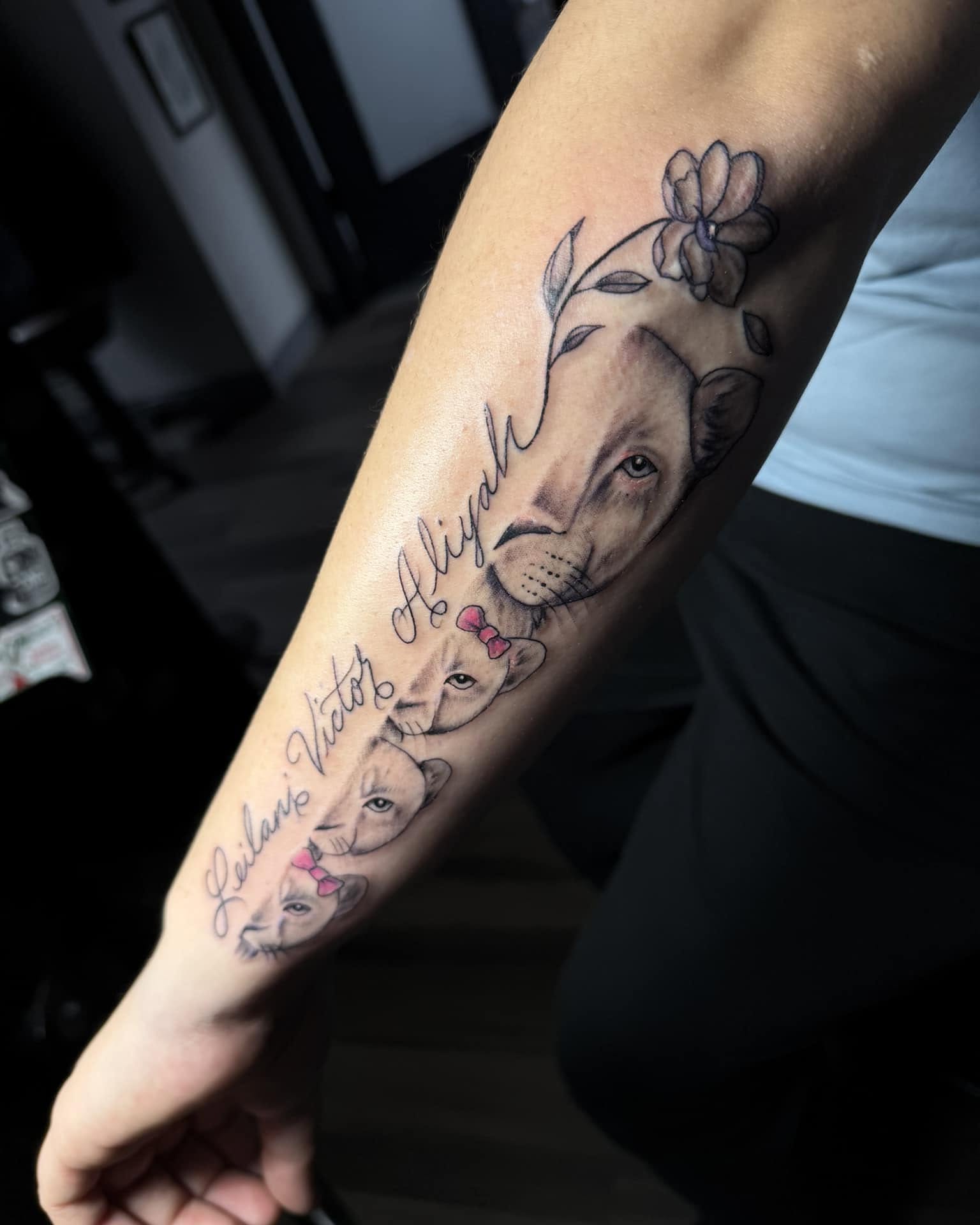 Tattoo by @chicago_inkslinger — realism, dotwork