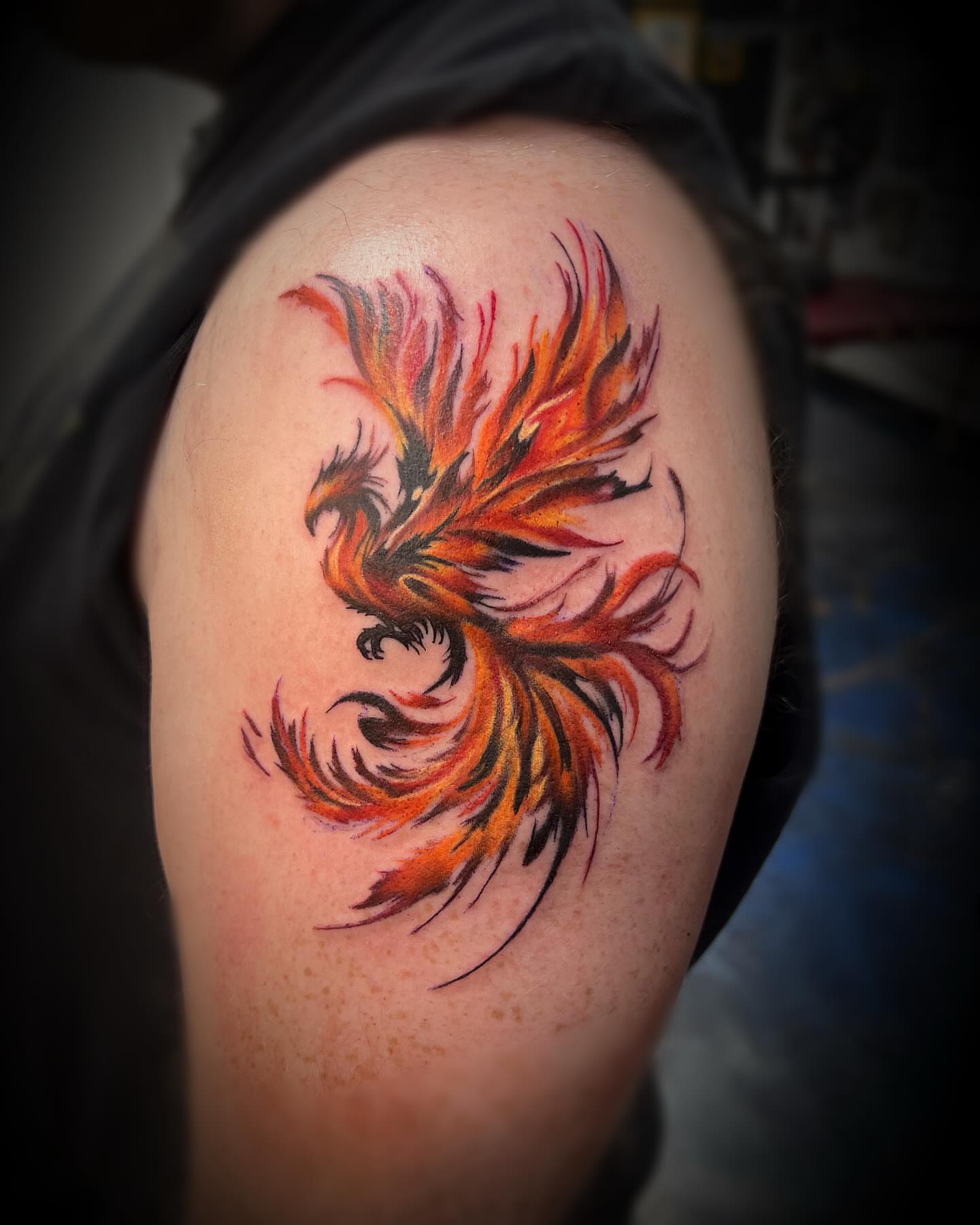 Tattoo by @seaninyourhead — new_school, watercolor