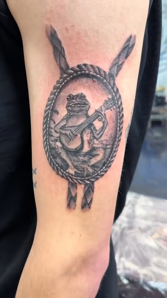 Tattoo by @jbeantat2 — realism, black_and_grey