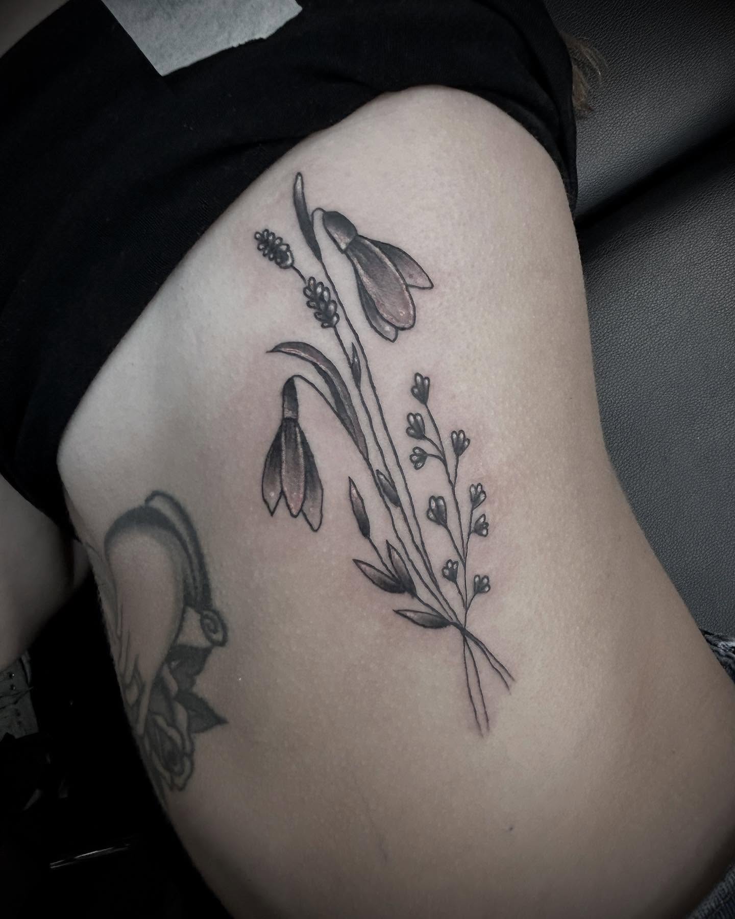 Tattoo by @joshshawtattoos — black_and_grey