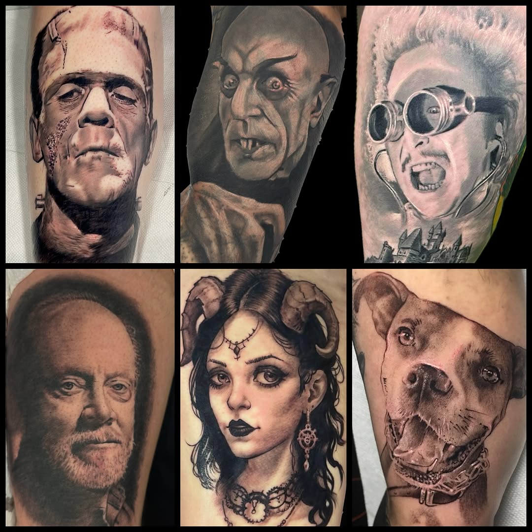 Tattoo by @bustattoo — realism, black_and_grey
