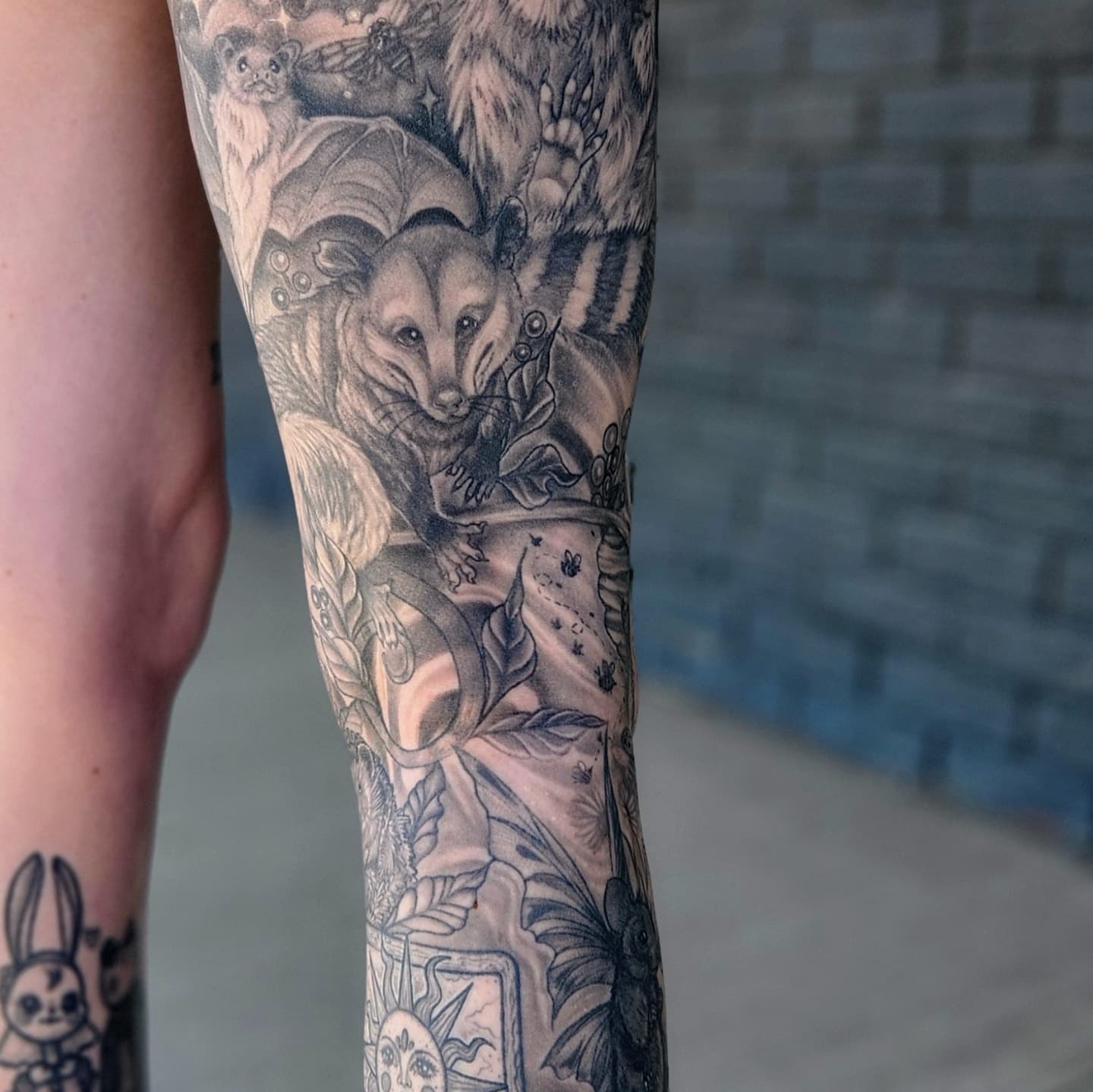 Tattoo by @lil_bunny_bab — black_and_grey, realism