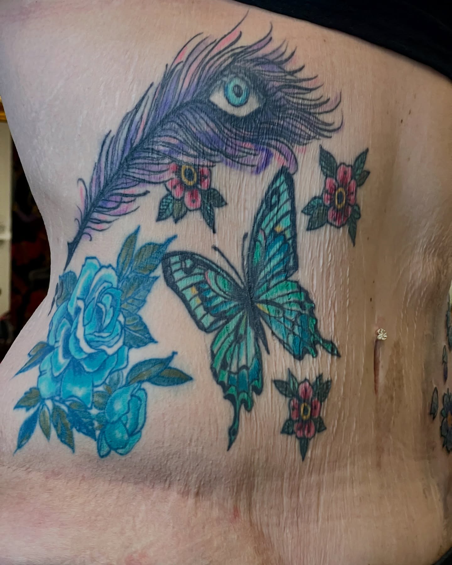 Tattoo by @misselviatattoo β american_traditional, dotwork