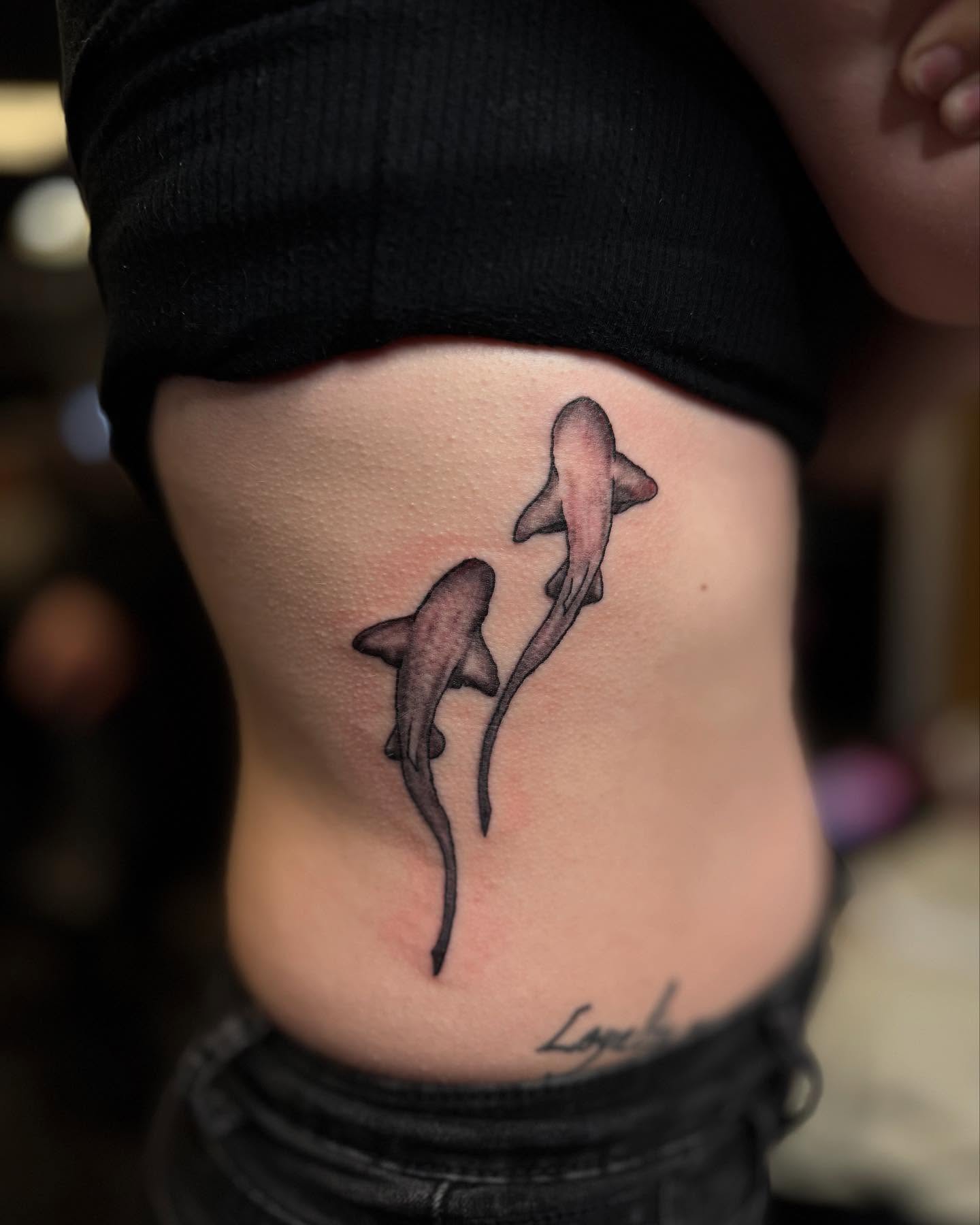 Tattoo by @glockontop — black_and_grey