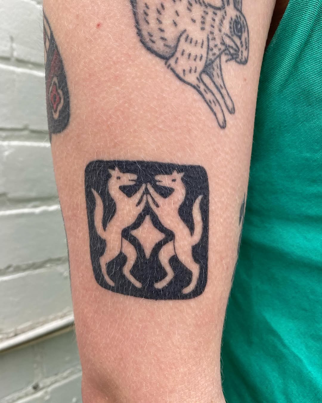 Tattoo by @oliviatawzertattoo — blackwork