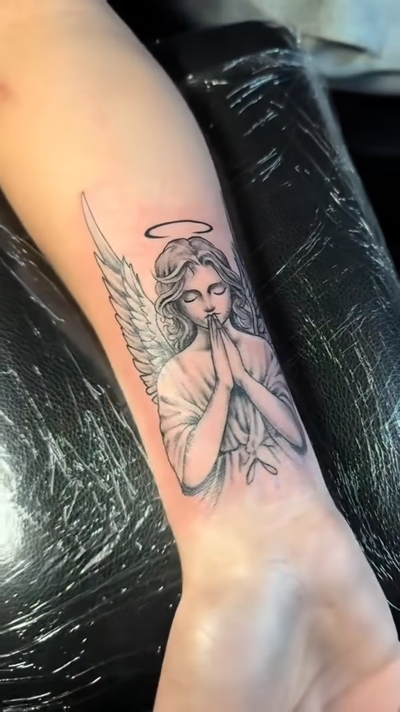 Tattoo by @chicago_inkslinger — fine_line, black_and_grey