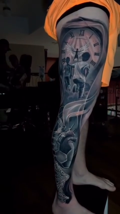 Tattoo by @josemanoel_sopelaartetattoo — realism, black_and_grey
