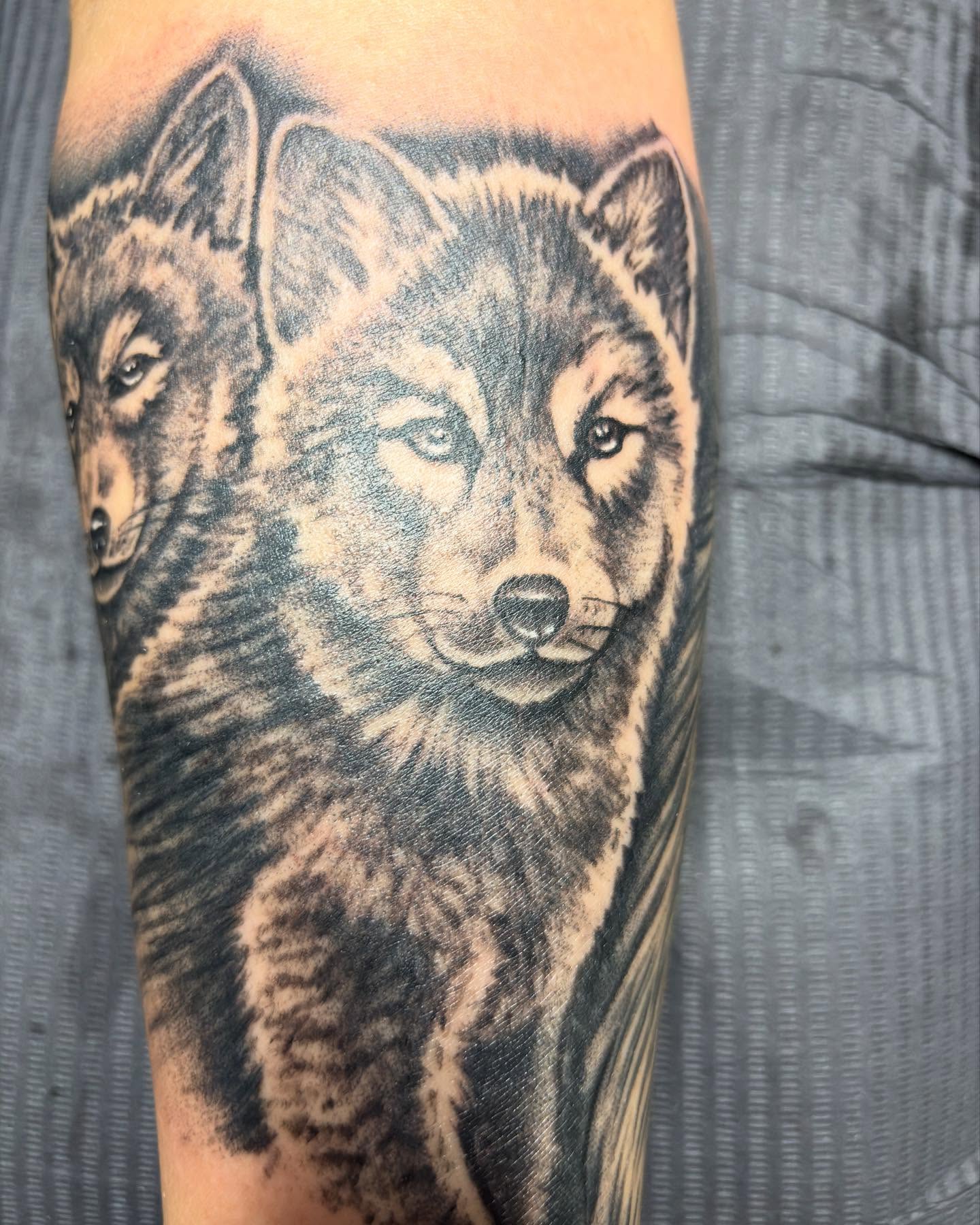 Tattoo by @tatt2dennis — realism, black_and_grey