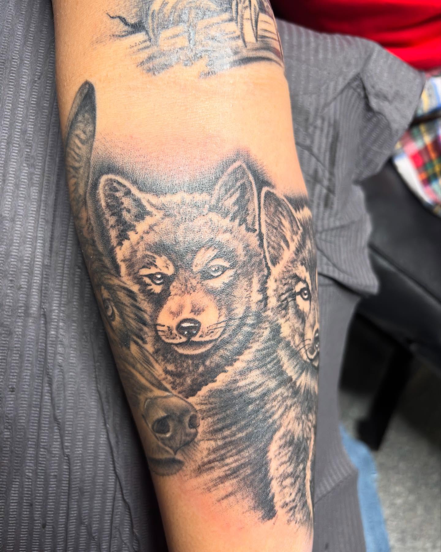 Tattoo by @tatt2dennis — realism, black_and_grey