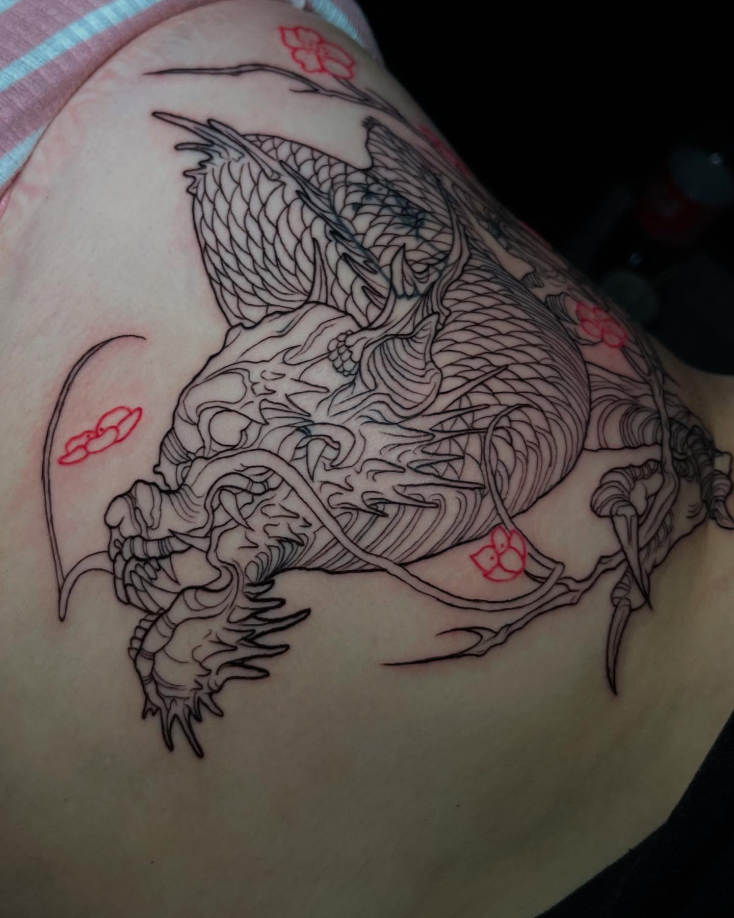 Tattoo by @wargski โ japanese_irezumi