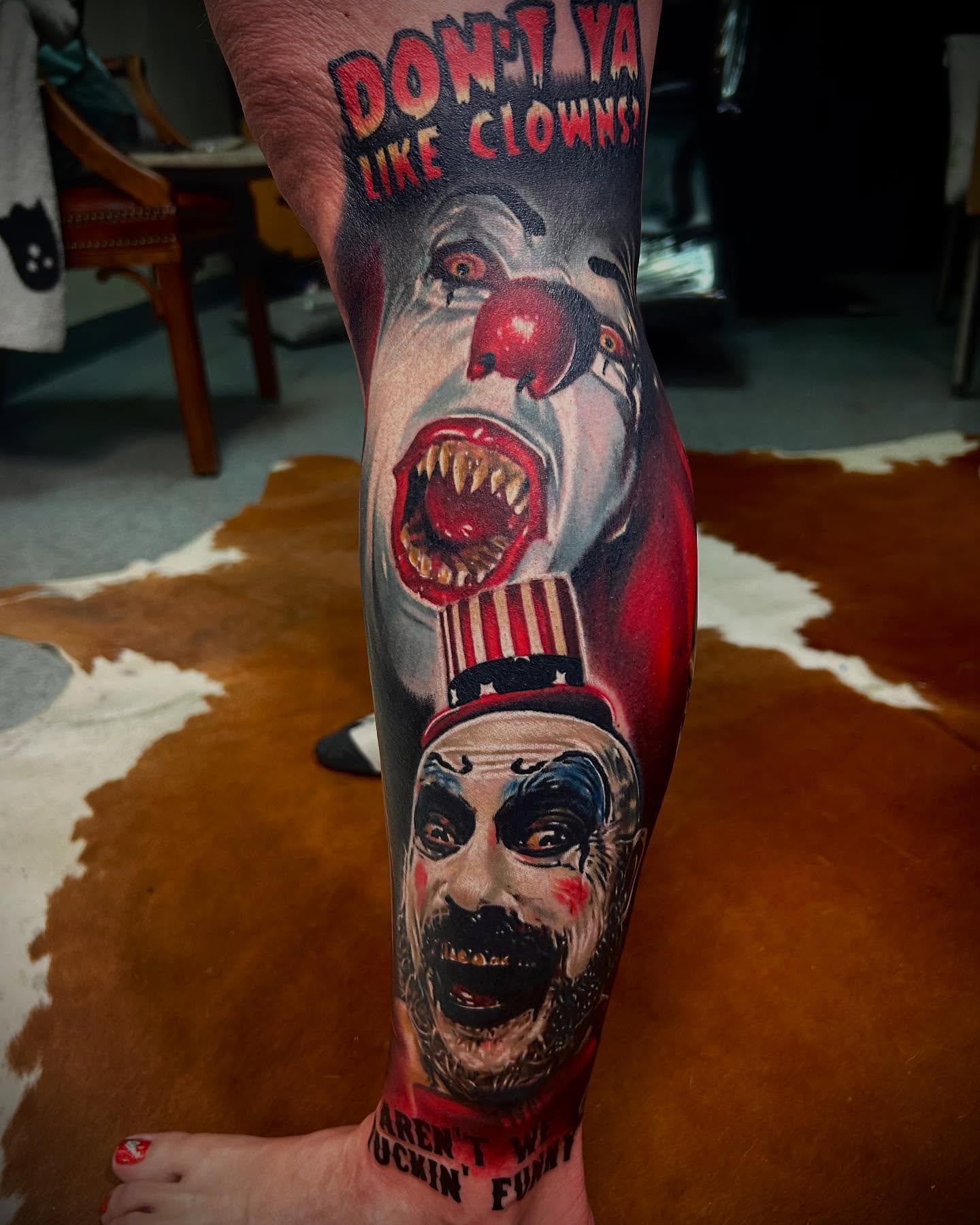 Tattoo by @secret_addiction_tattoos — realism, dark_realism