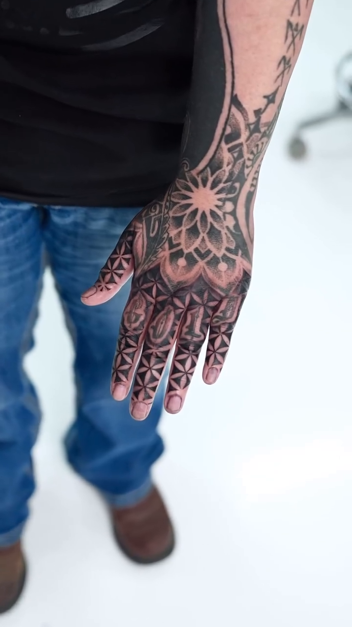 Geometric mandala geometric tattoo by ⓝⓐⓘⓡⓐⓓⓞⓣⓢ