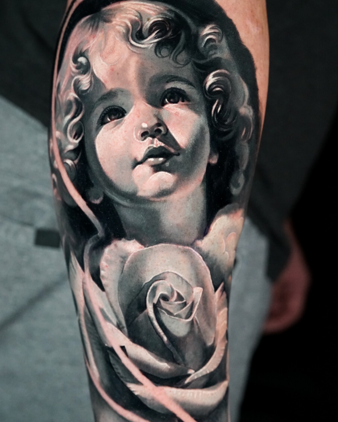 Tattoo by @josecarlos.tattoos — realism, black_and_grey