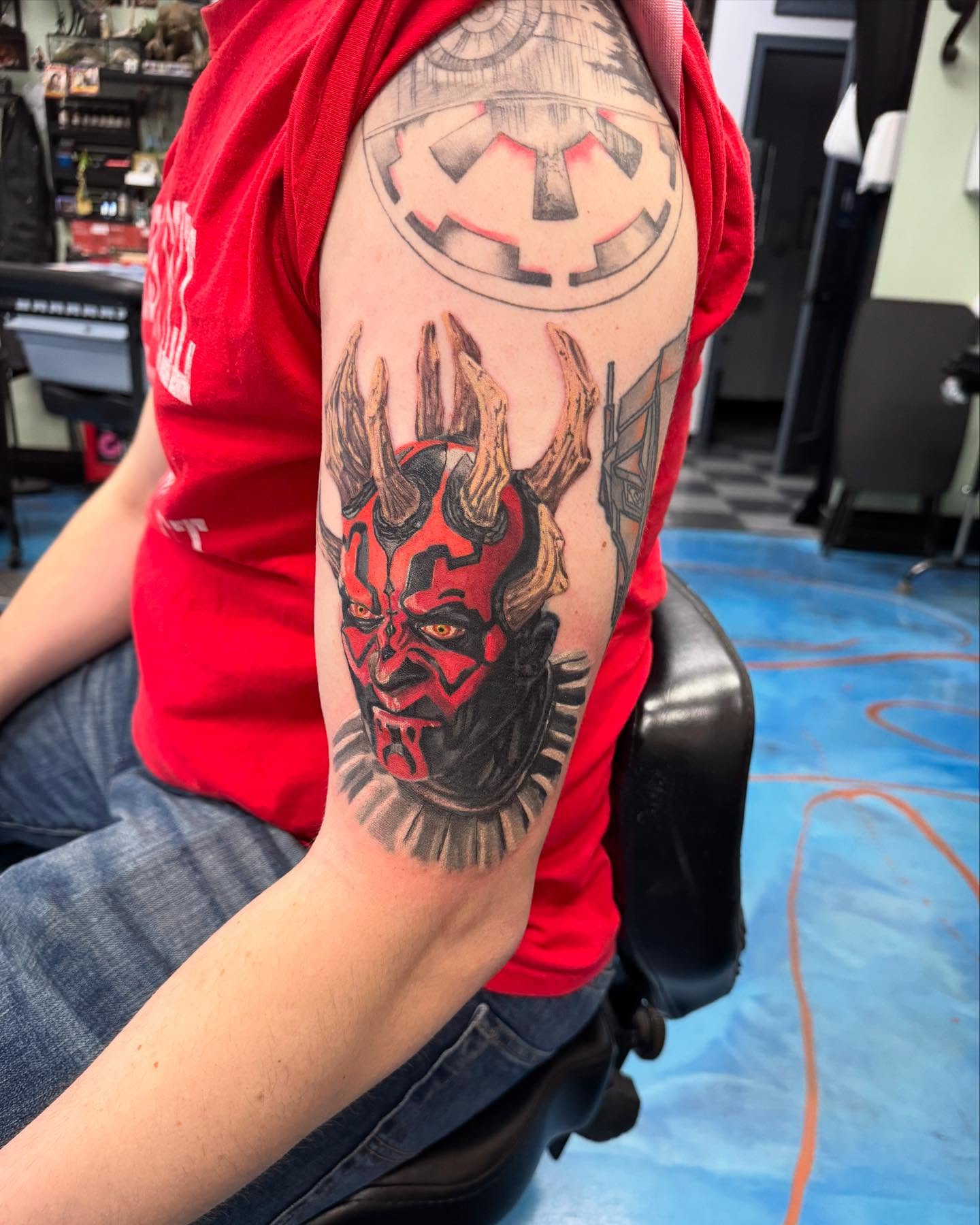 Tattoo by @lallen_tattoo — dark_realism