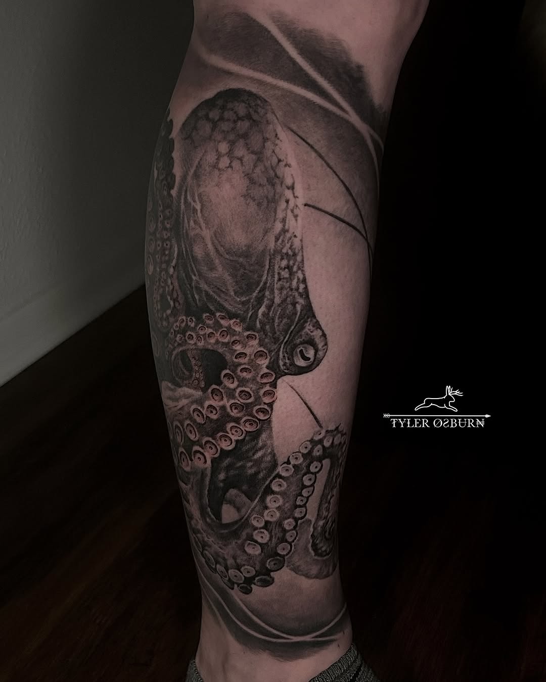 Tattoo by @shadesofpain1992 — realism, black_and_grey
