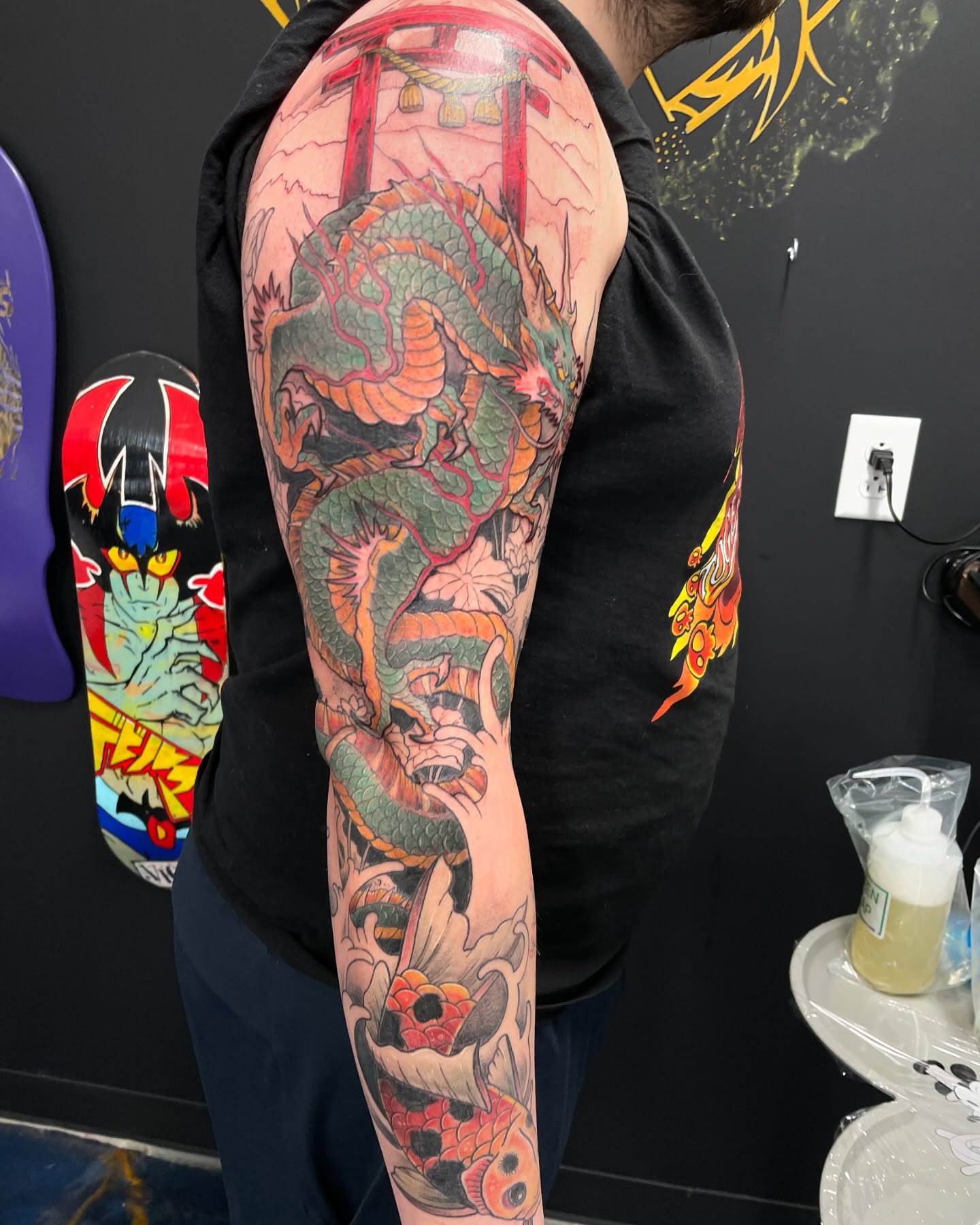 Tattoo by @vicent_tattoos — japanese_irezumi
