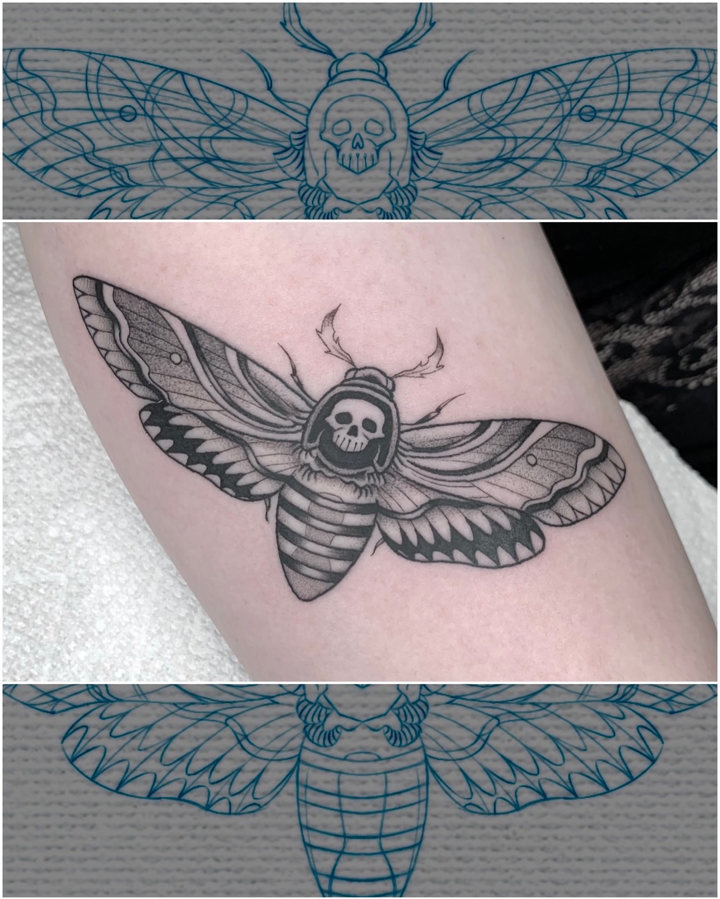 Tattoo by @lvl40lich — black_and_grey