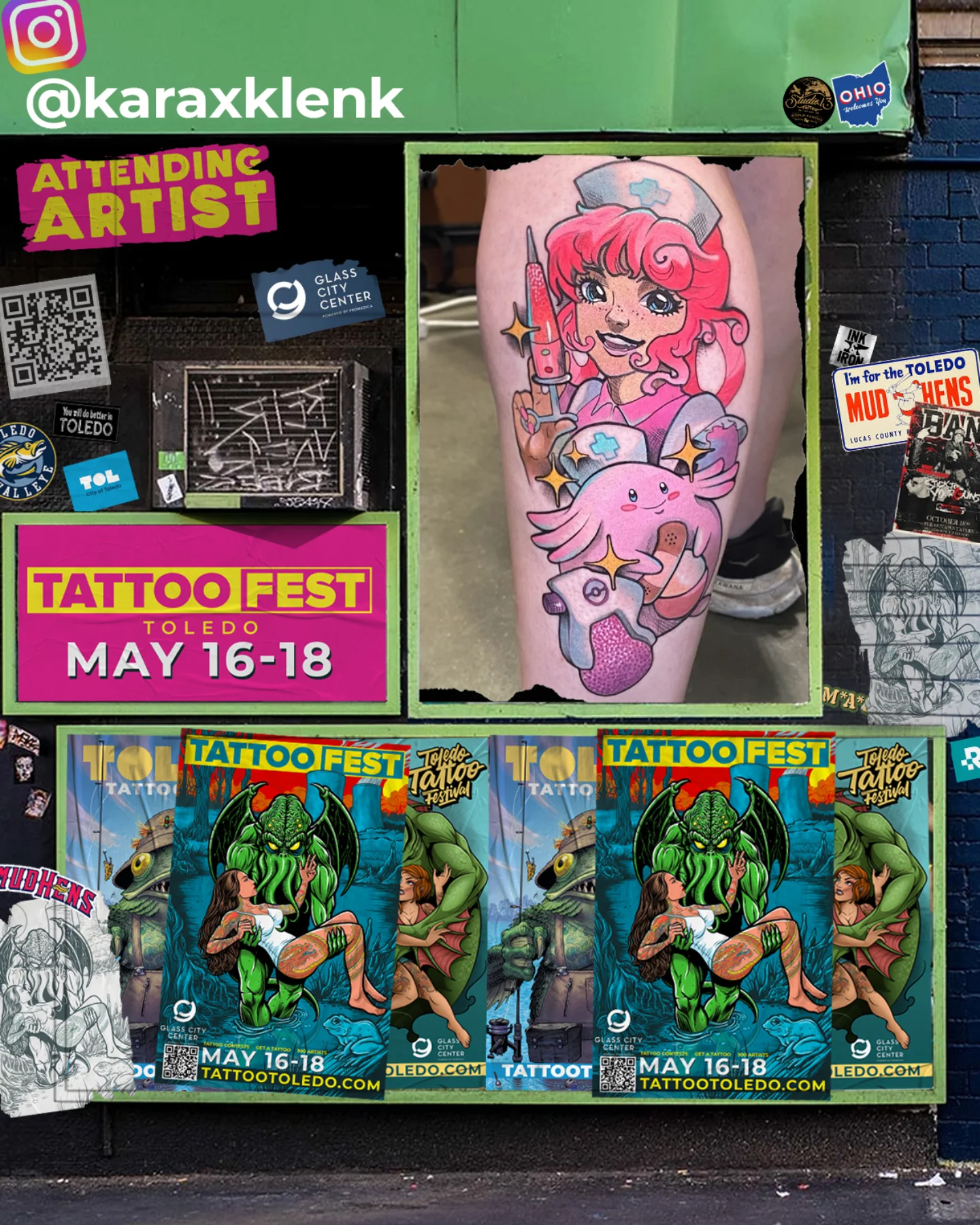 Tattoo by @karaxklenk — anime, illustrative