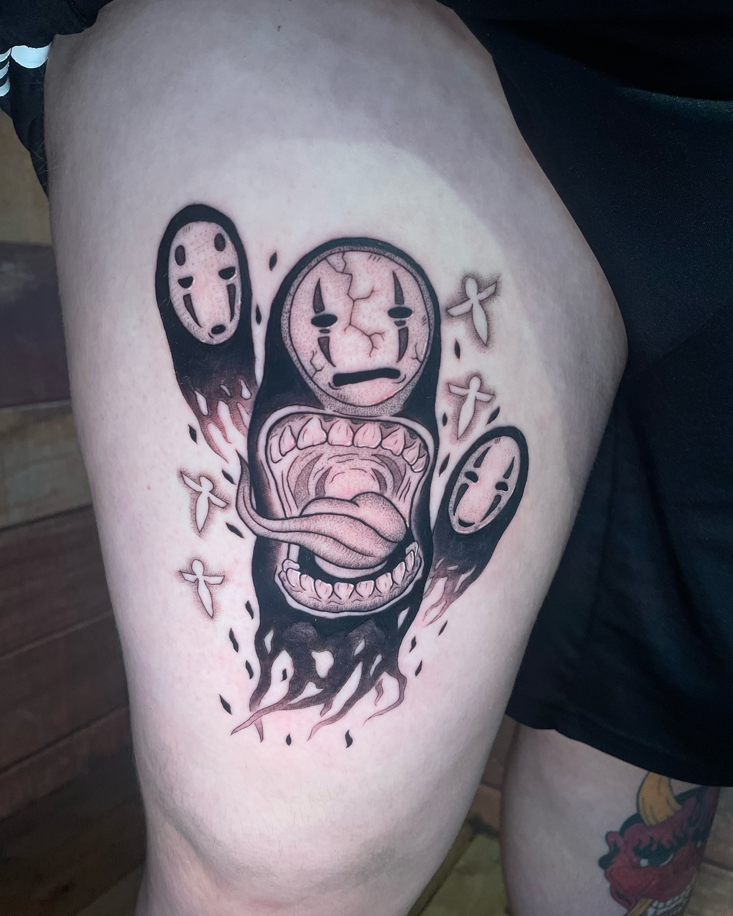 Tattoo by @soppa_tattoo — black_and_grey