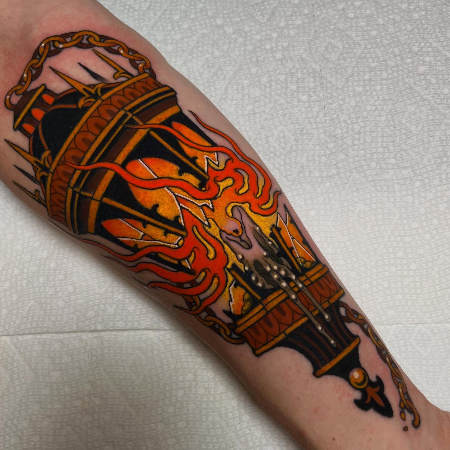 Tattoo by @saralewistattoo — american_traditional
