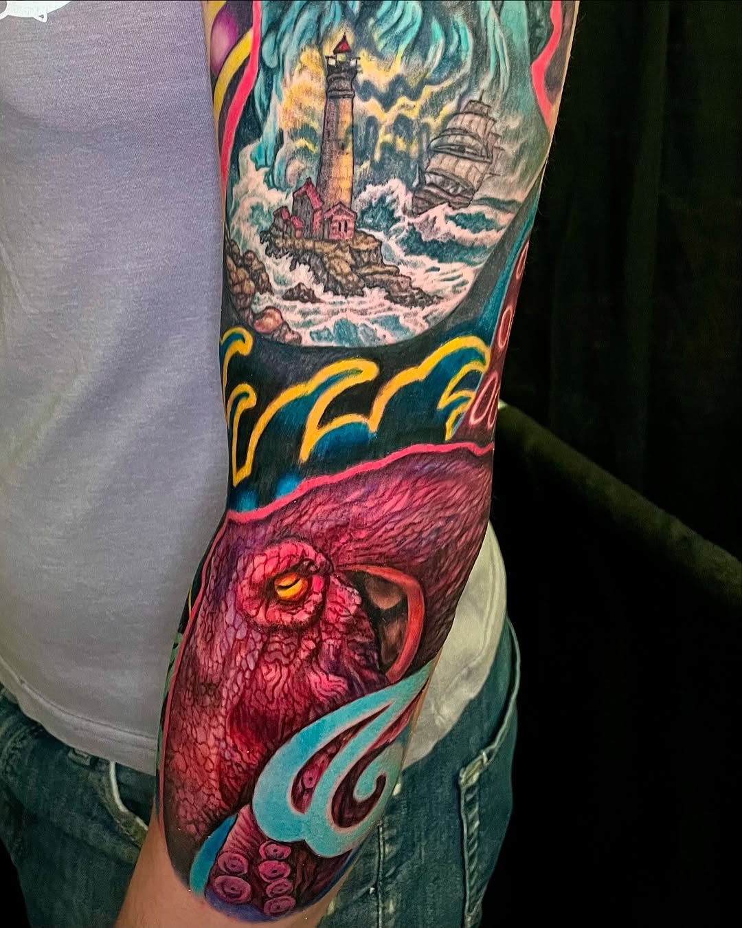 Tattoo by @relliott_artist — realism, neo_traditional