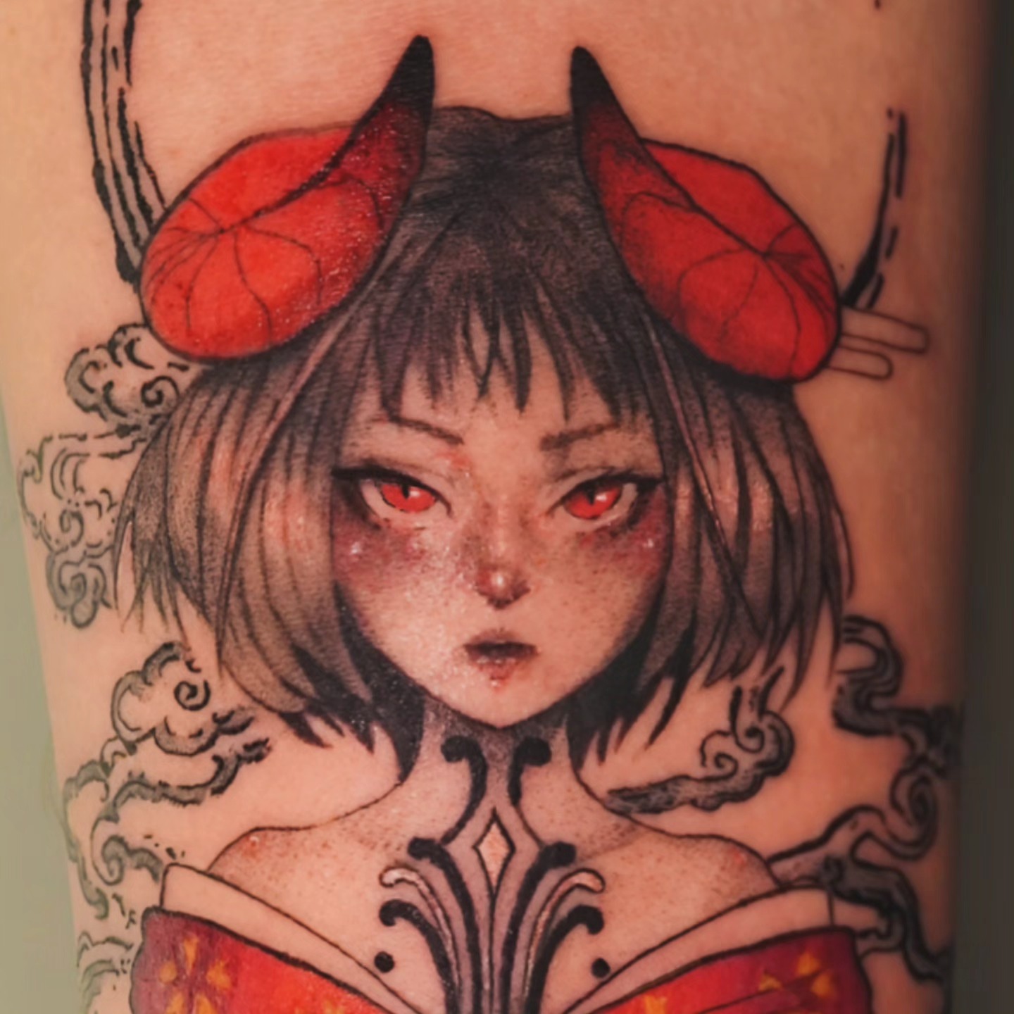 Tattoo by @johnathan_tatto0 — anime, realism