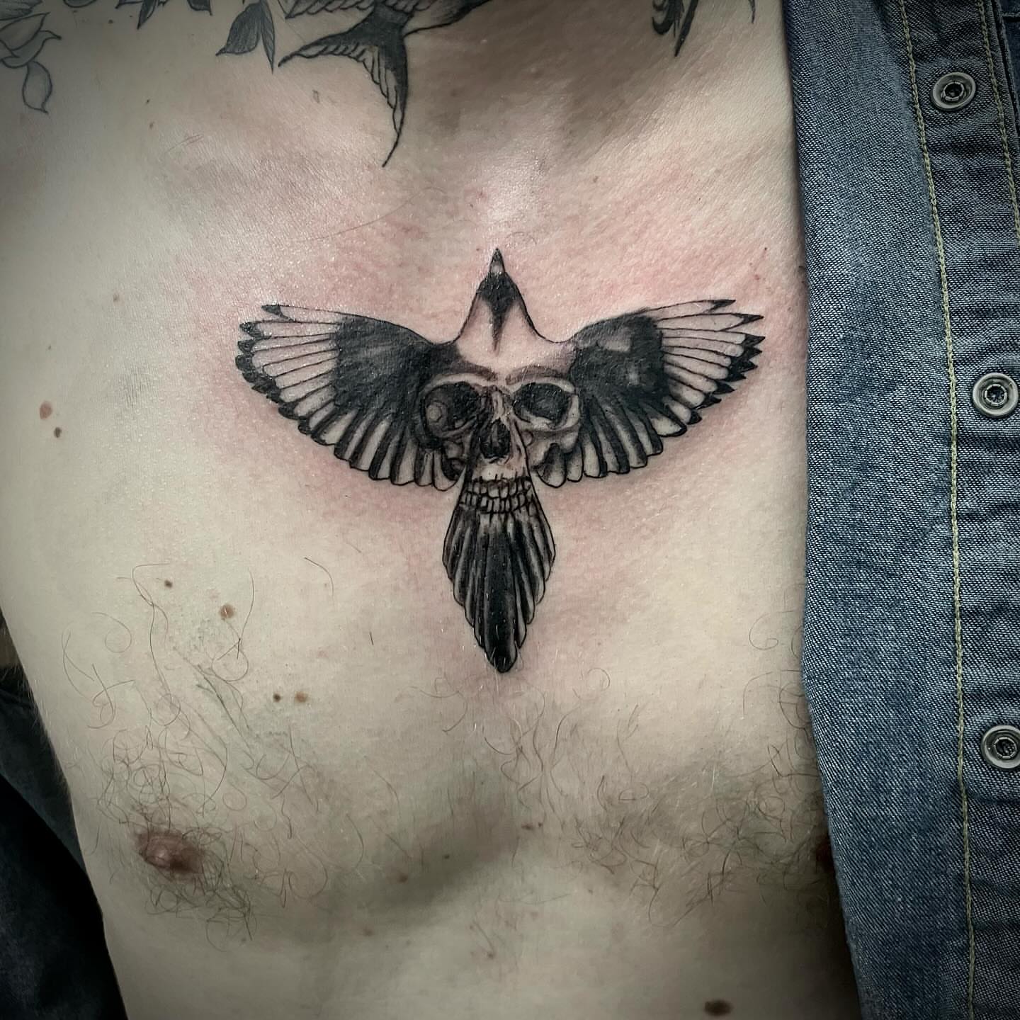 Tattoo by @robymarciano — black_and_grey